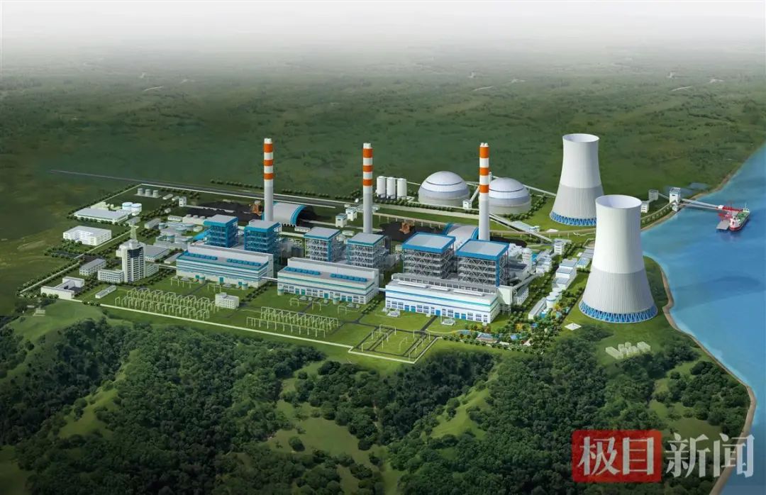 鄂州电厂三期2×1050MW超超临界燃煤机组扩建工程.jpg